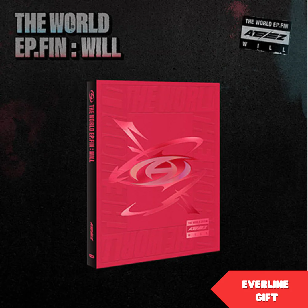 ATEEZ - THE WORLD EP.FIN WILL 2ND FULL ALBUM STANDARD VER. EVERLINE GIFT VER. - Image 3