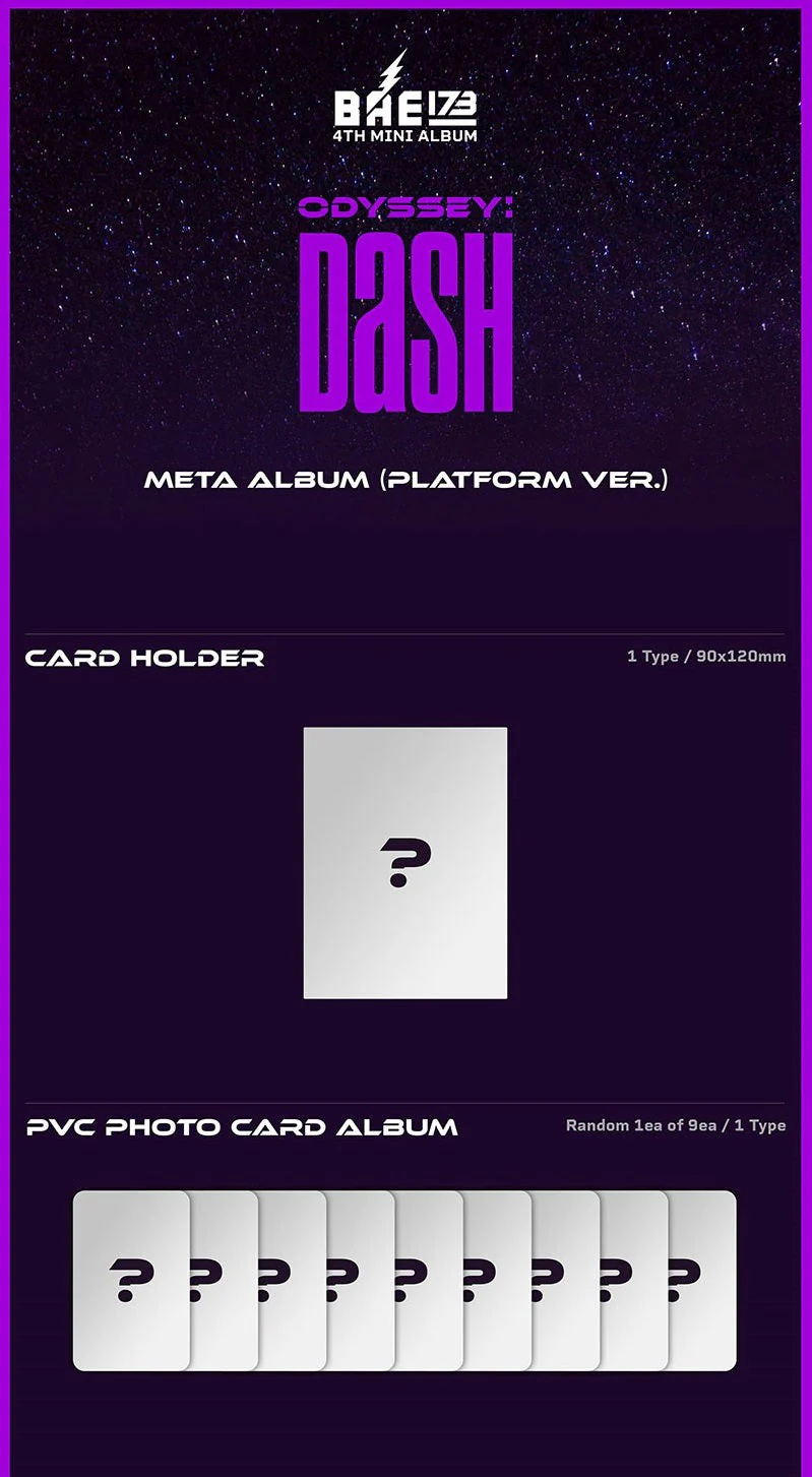 BAE173 - 4TH MINI ALBUM ODYSSEY DASH (PLATFORM VER.) - Image 2
