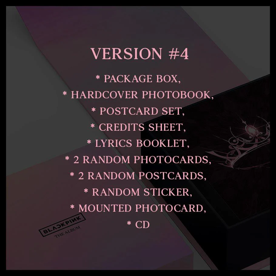 BLACKPINK 1st FULL ALBUM [THE ALBUM] - Image 10