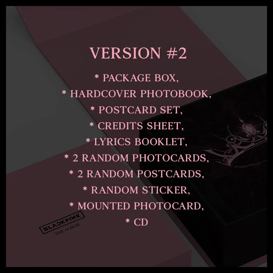 BLACKPINK 1st FULL ALBUM [THE ALBUM] - Image 5