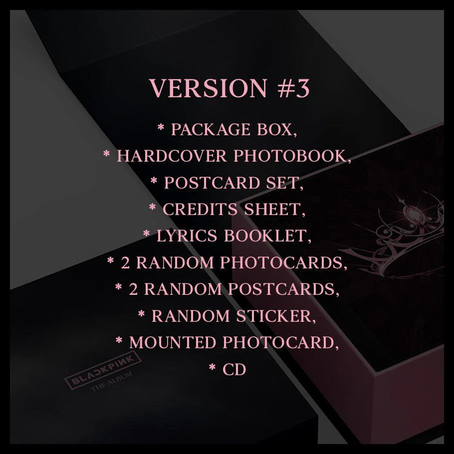 BLACKPINK 1st FULL ALBUM [THE ALBUM] - Image 7