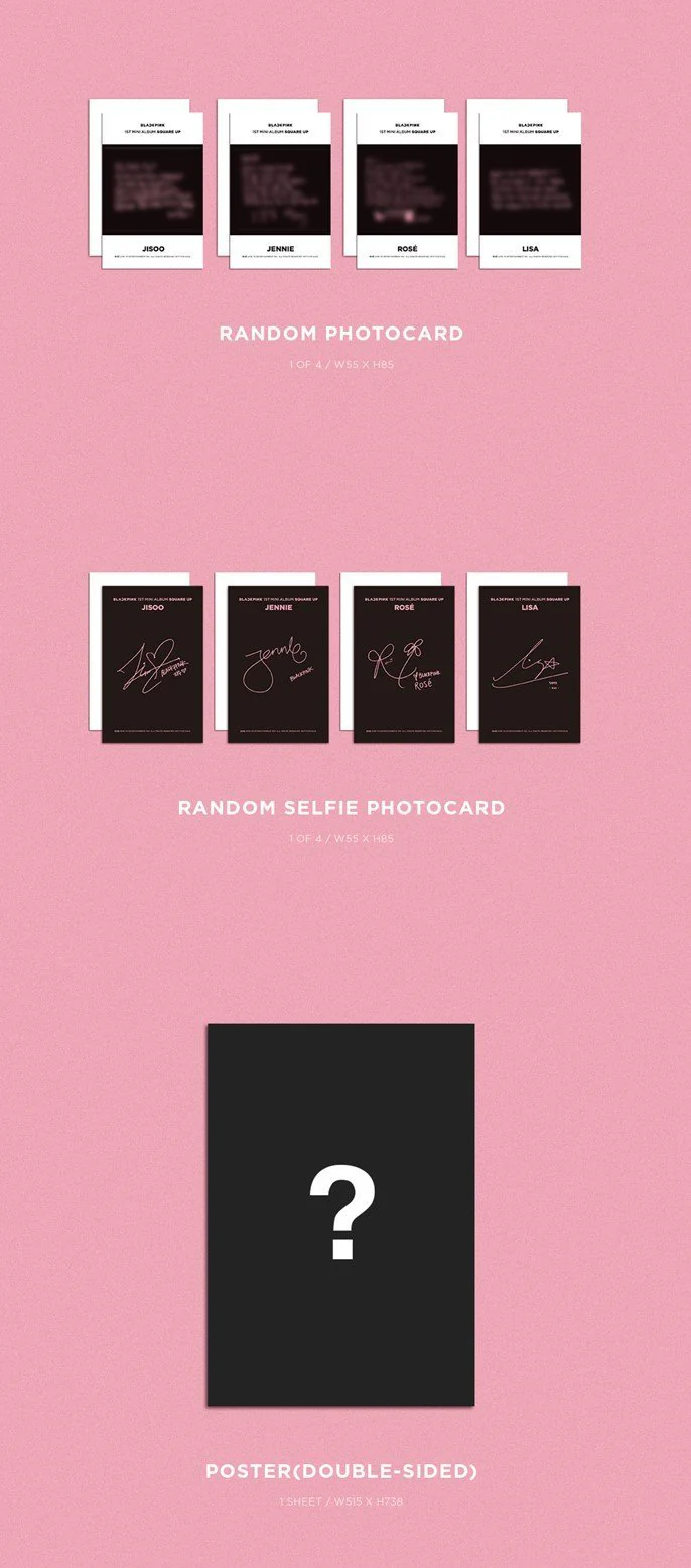 BLACKPINK - 1ST MINI ALBUM SQUARE UP - Image 6