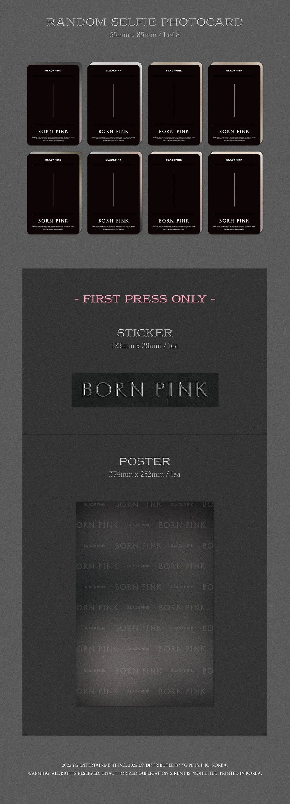 BLACKPINK - 2ND FULL ALBUM BORN PINK BOX SET VER. - Image 11