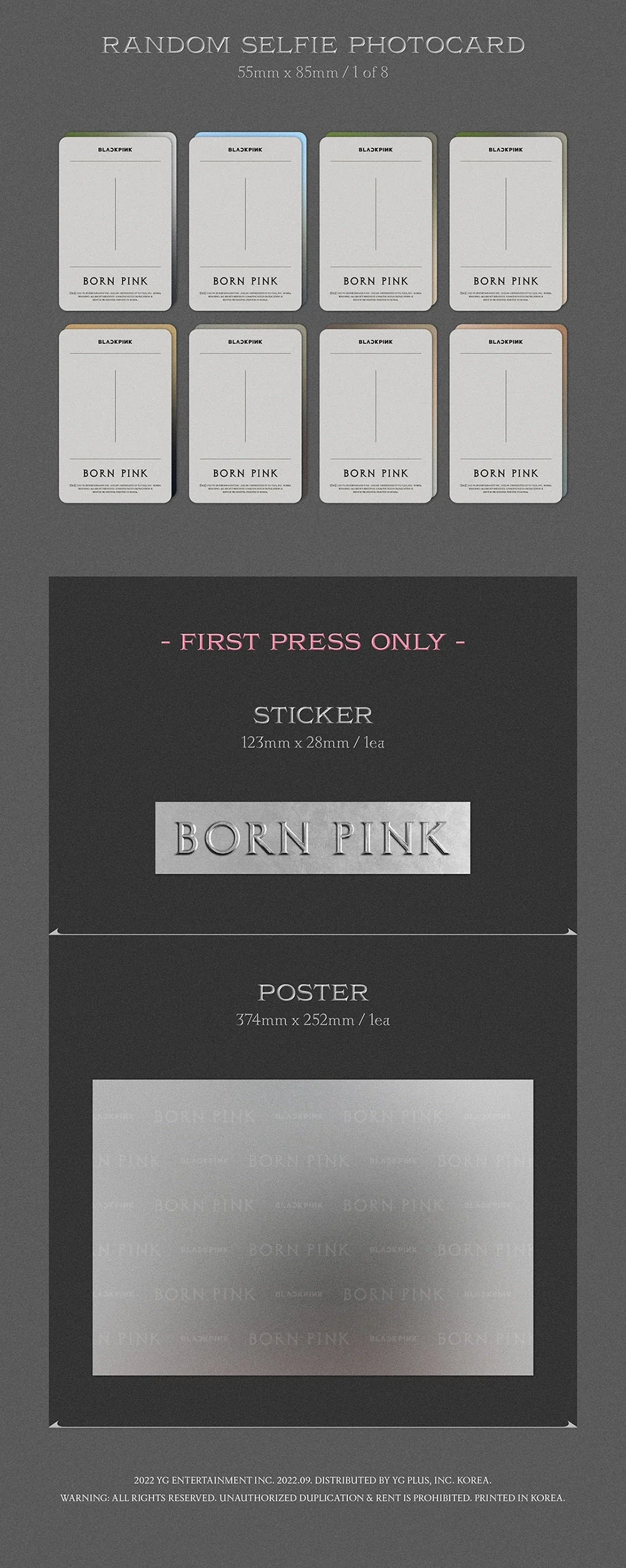 BLACKPINK - 2ND FULL ALBUM BORN PINK BOX SET VER. - Image 16