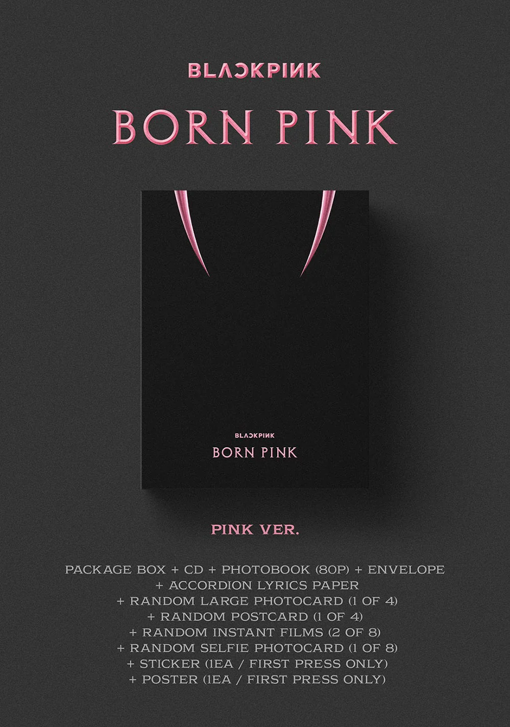BLACKPINK - 2ND FULL ALBUM BORN PINK BOX SET VER. - Image 3
