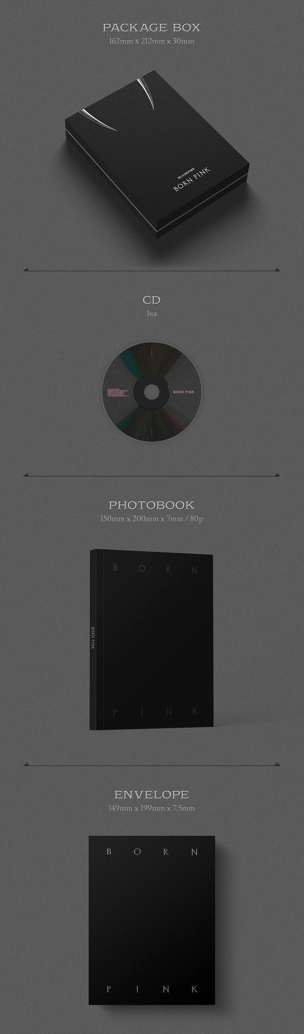BLACKPINK - 2ND FULL ALBUM BORN PINK BOX SET VER. - Image 9