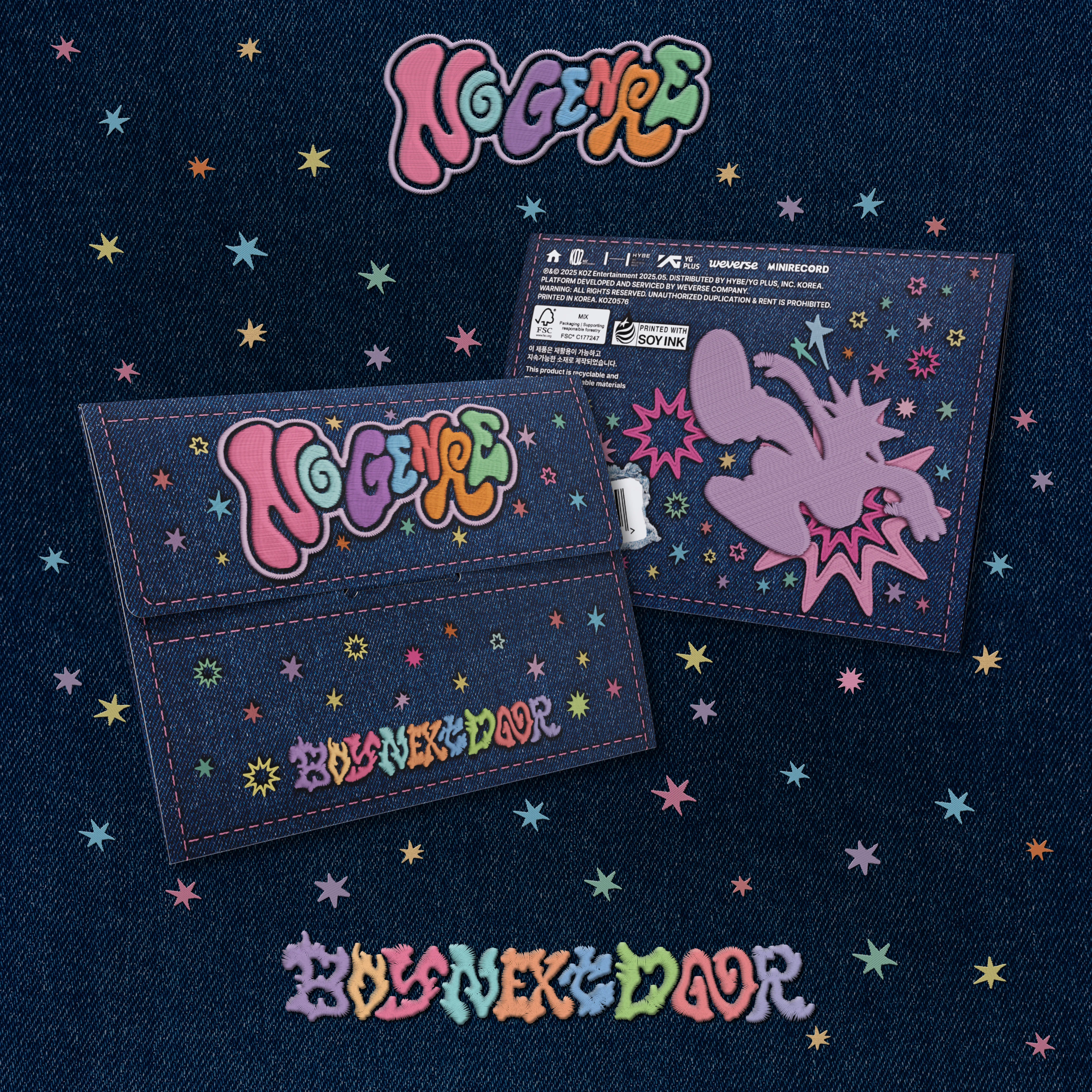 BOYNEXTDOOR - NO GENRE 4TH EP ALBUM WEVERSE ALBUMS VER