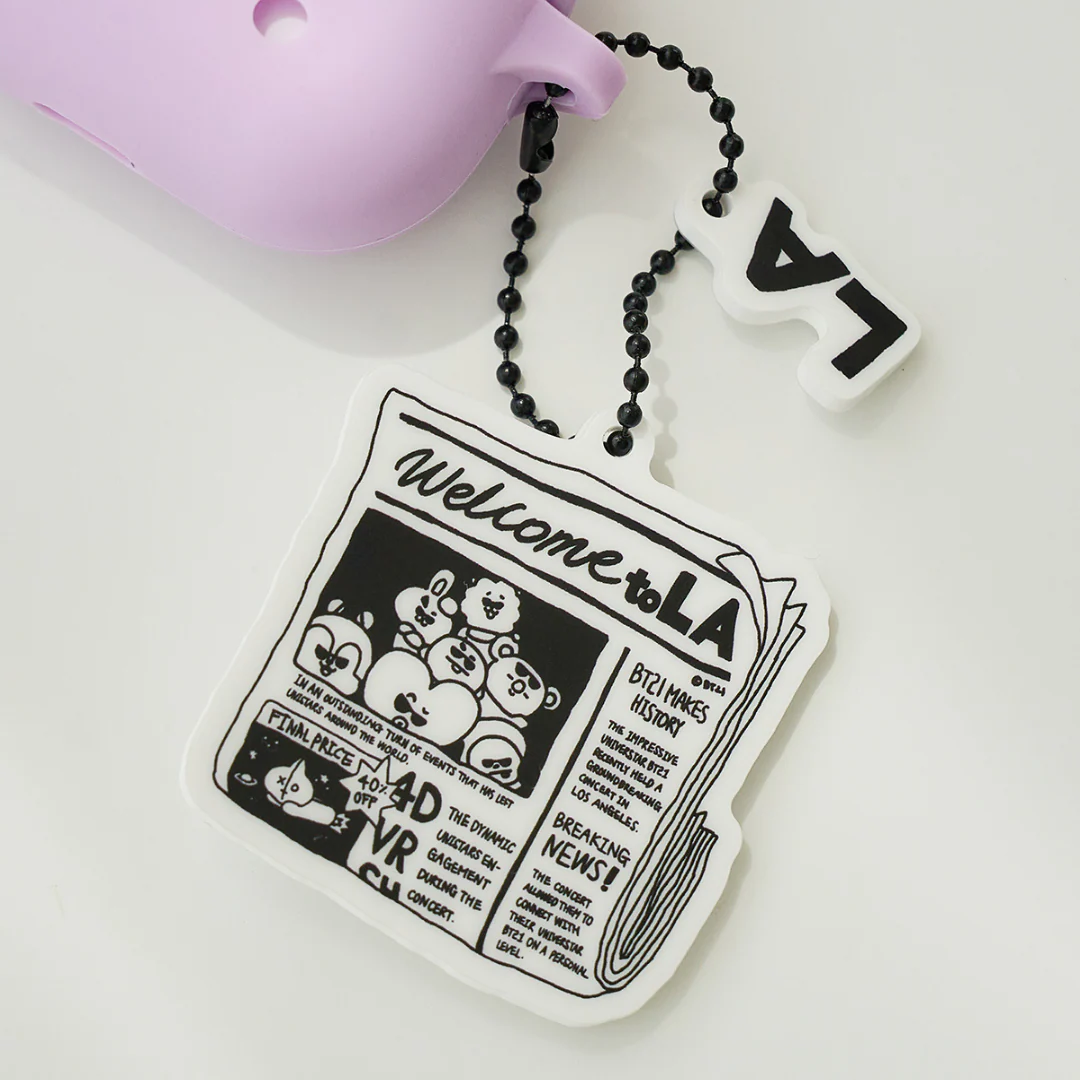 BT21 ACRYLIC KEYRING CITY EDITION - Image 2