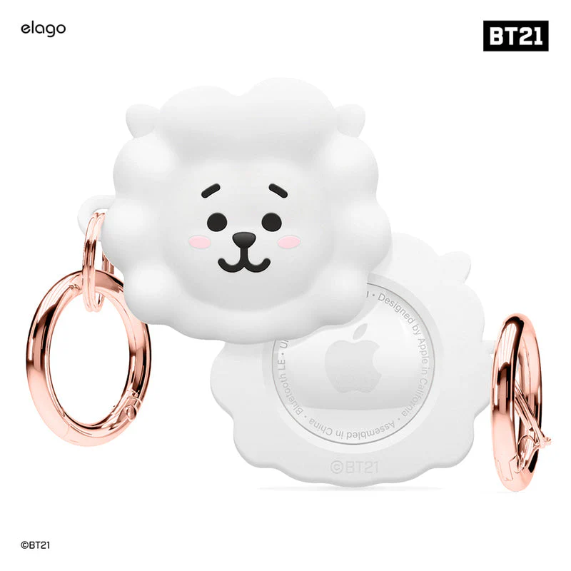 BT21 - AIRTAG CASE KEYRING - Image 3