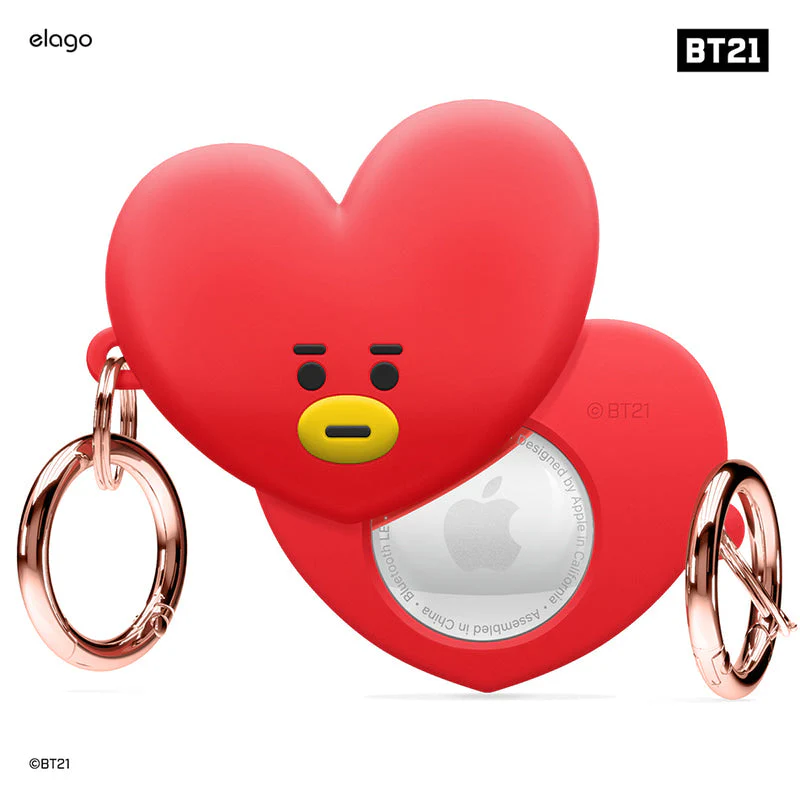 BT21 - AIRTAG CASE KEYRING - Image 7