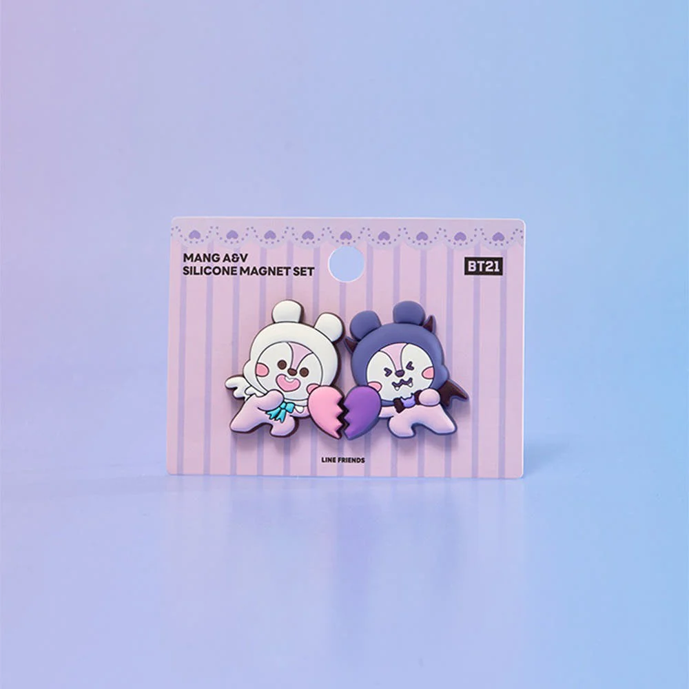 BT21 - ANGEL & VILLAIN SILICONE MAGNET SET - Image 5
