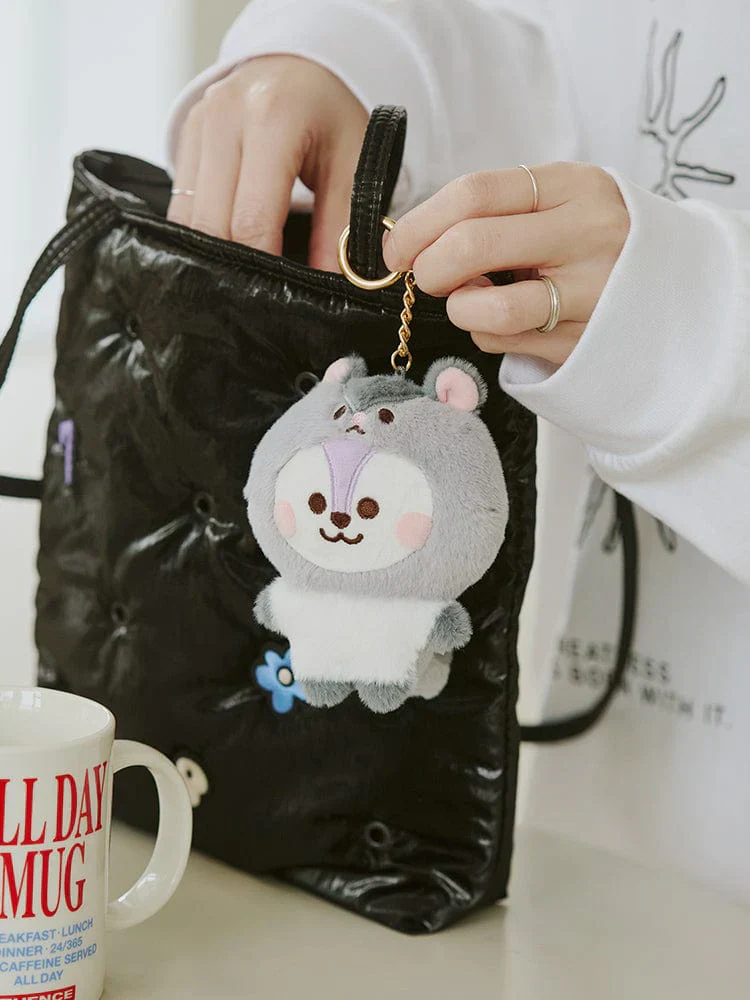BT21 - BABY FLUFFY DOLL KEYRING - Image 4