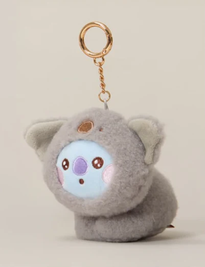 BT21 - BABY MORE FLUFFY DOLL KEYRING - Image 2