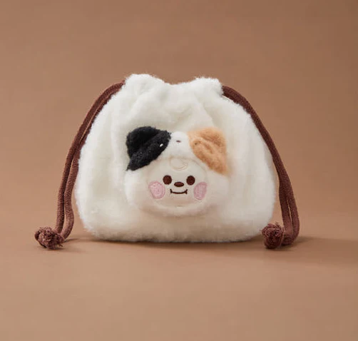 BT21 - BABY MORE FLUFFY FACE DOLL STRING POUCH - Image 6