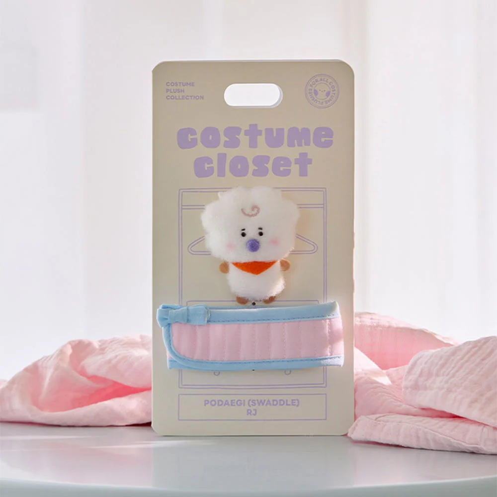 BT21 - BABY NEWBORN SEASON 2 DOLL & SWADDLE COSTUME CLOSET - Image 7