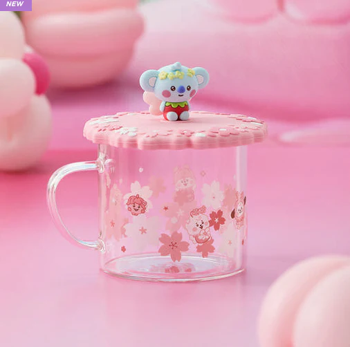 BT21 - BABY SPRING FAIRY GLASS CUP & LID(340ml) - Image 8