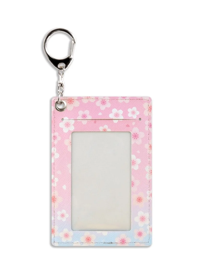 BT21 - CHERRY BLOSSOM LEATHER PATCH CARD HOLDER KOYA - Image 2