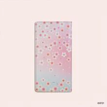 BT21 - CHERRY BLOSSOM LEATHER PATCH PASSPORT COVER L TATA - Image 3