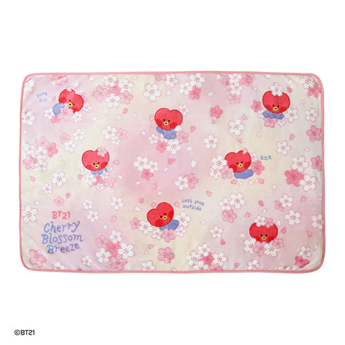BT21 - CHERRY BLOSSOM MININI BLANKET - Image 3