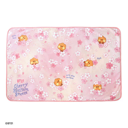 BT21 - CHERRY BLOSSOM MININI BLANKET - Image 6