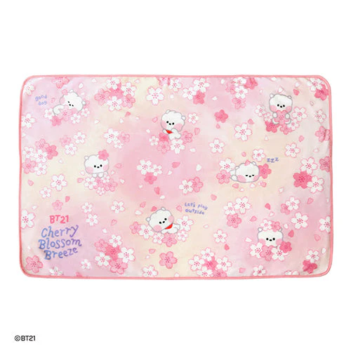 BT21 - CHERRY BLOSSOM MININI BLANKET - Image 7