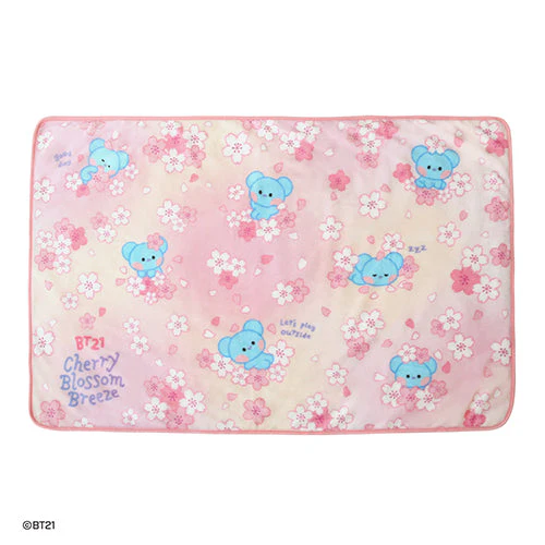 BT21 - CHERRY BLOSSOM MININI BLANKET - Image 8