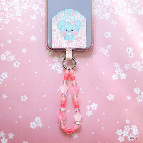 BT21 - CHERRY BLOSSOM MININI PHONE TAG HOLDER - Image 8