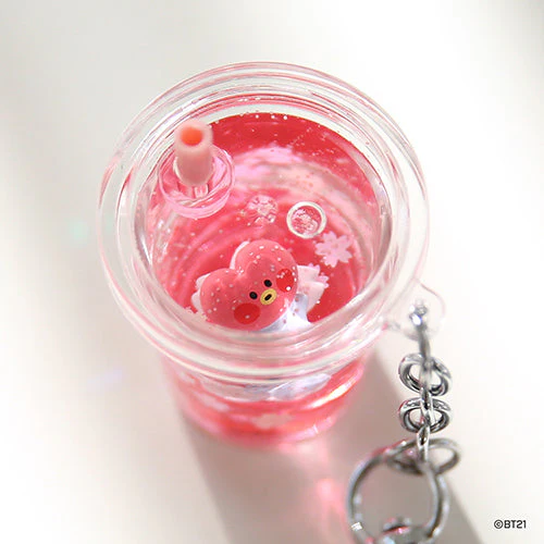 BT21 - CHERRY BLOSSOM MININI WATER KEYRING - Image 3