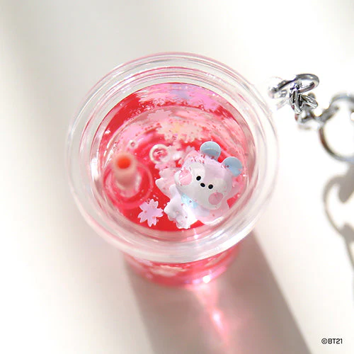 BT21 - CHERRY BLOSSOM MININI WATER KEYRING - Image 5