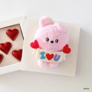 BT21 - ILOVEU MININI PLUSH KEYRING - Image 2
