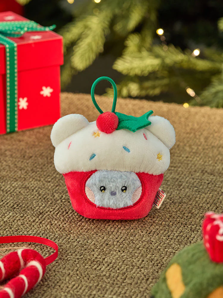 BT21 - MINI MININI PETIT HOLIDAY ORNAMENT DOLL KEYRING - Image 6