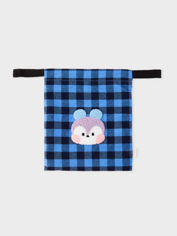 BT21 - MININI BASIC CHECK STRING POUCH - Image 5