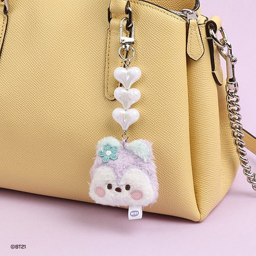 BT21 - MININI BEADS PLUSH KEYRING FACE - Image 5