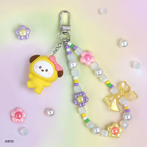 BT21 - MININI BEADS STRAP KEYRING LOVELY - Image 5