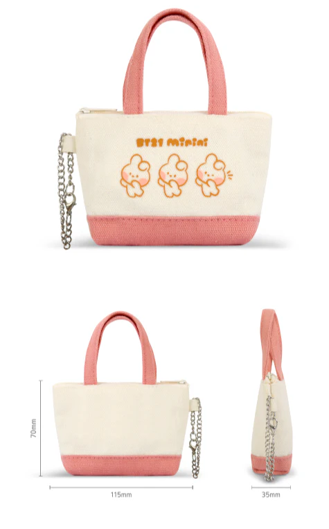 BT21 MININI CANVAS BAG AND POUCH - Image 12