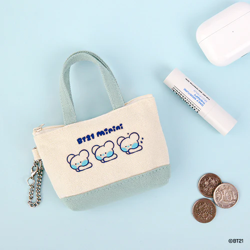 BT21 MININI CANVAS BAG AND POUCH - Image 16