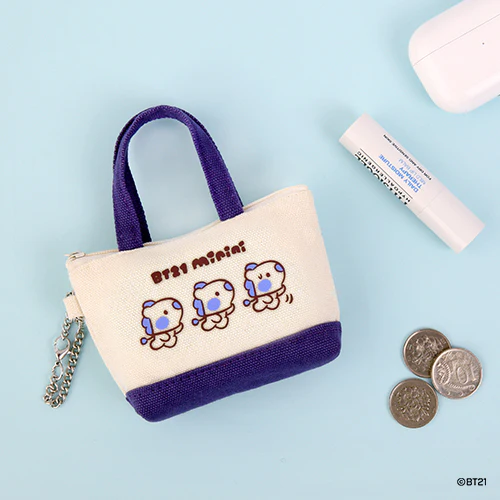 BT21 MININI CANVAS BAG AND POUCH - Image 17