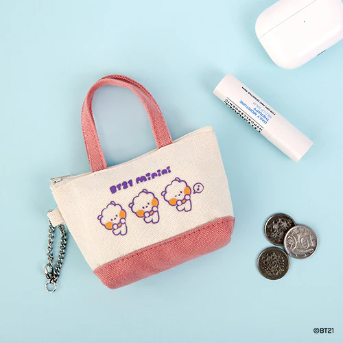 BT21 MININI CANVAS BAG AND POUCH - Image 18