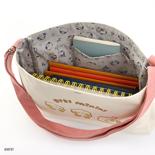 BT21 MININI CANVAS BAG AND POUCH - Image 3