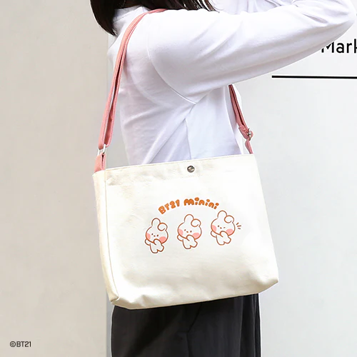 BT21 MININI CANVAS BAG AND POUCH - Image 5