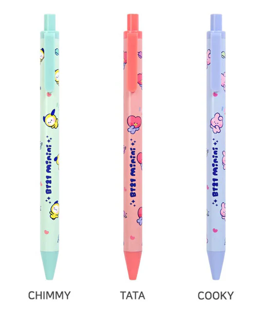BT21 MININI GEL INK BALL PEN - Image 2