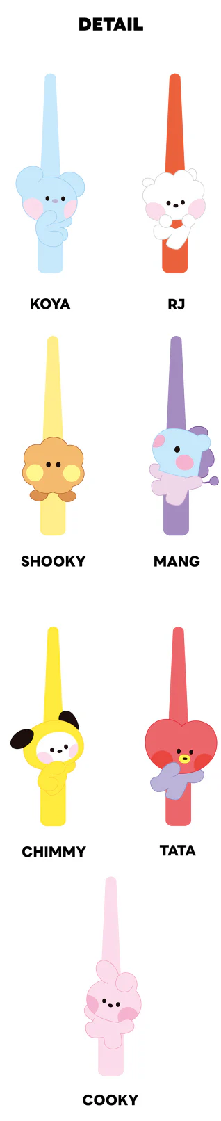BT21 MININI HAIR CLIP - Image 3
