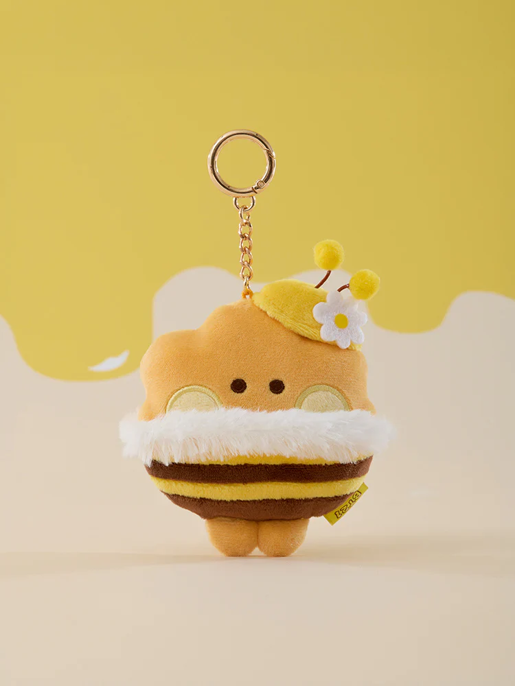 BT21 - MININI HONEYBEE PLUSH TAPE MEASURE KEYRING - Image 2