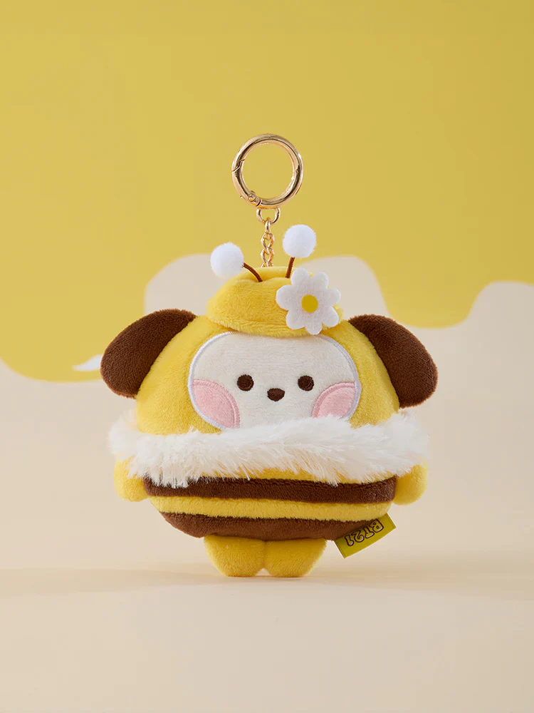 BT21 - MININI HONEYBEE PLUSH TAPE MEASURE KEYRING - Image 5