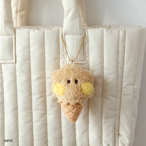 BT21 MININI ICE CREAM PLUSH KEYRING - Image 7