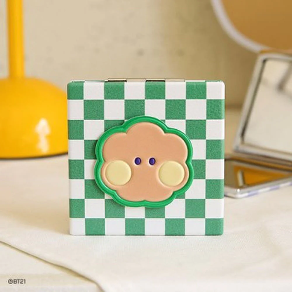 BT21 - MININI LEATHER PATCH MIRROR - Image 3