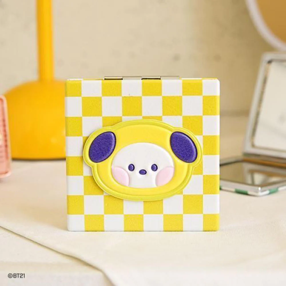 BT21 - MININI LEATHER PATCH MIRROR - Image 7