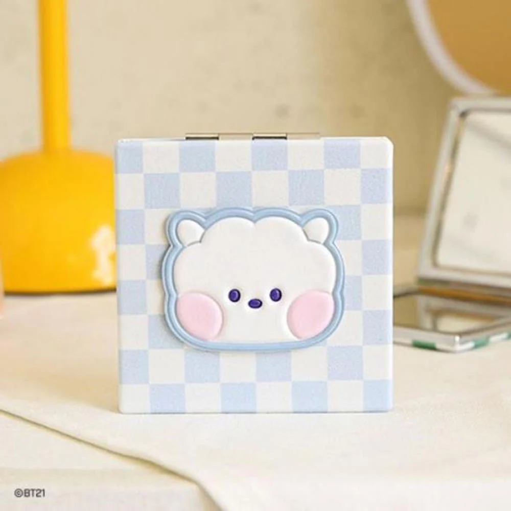 BT21 - MININI LEATHER PATCH MIRROR - Image 8