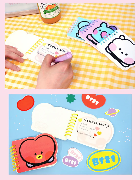 BT21 MININI MEMO NOTE - Image 9