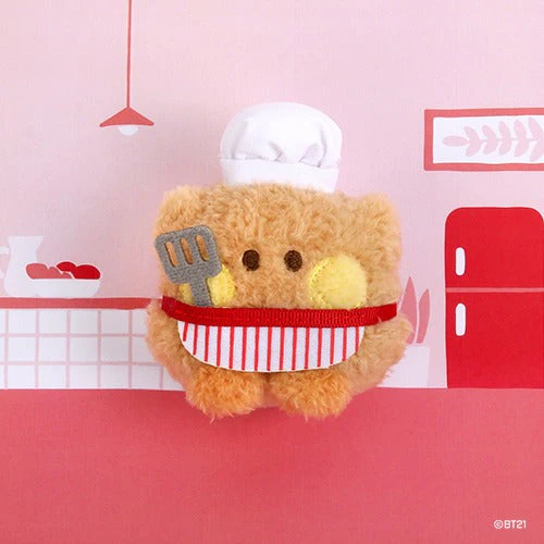 BT21 - MININI PLUSH KEYRING COOK - Image 6